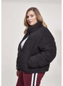 UC Ladies Dámská boxy Sherpa Puffer Jacket černá