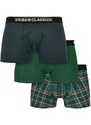 UC Men Pánské boxerky Urban Classics Plaid