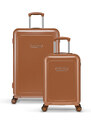 SUITSUIT Blossom Duo Set cestovních kufrů 74/54 cm Maroon Oak