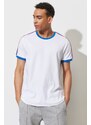 AC&Co / Altınyıldız Classics Men's White Slim Fit Slim Fit Crewneck 100% Cotton T-Shirt.