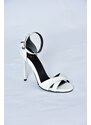 Fox Shoes White Women's Classic Heeled Shoes