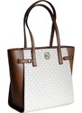 Kabelka Michael Kors Carmen LG logo Tote vanilla