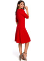 Stylove Šaty S153 Červená