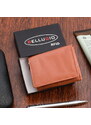 Dámská kožená peněženka Bellugio camel AD-119R-399 RFID ochrana