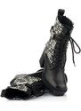 KOTNÍKOVÁ OBUV KARL LAGERFELD M'GRAM LACE BOOT