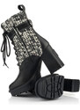 KOTNÍKOVÁ OBUV KARL LAGERFELD M'GRAM LACE BOOT