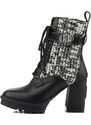 KOTNÍKOVÁ OBUV KARL LAGERFELD M'GRAM LACE BOOT