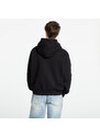Pánská mikina PLEASURES Oe Zip Up Hooded Sweatshirt Black