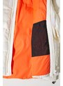 Péřová bunda Heron Preston Hoodie Nylon Puffer pánská, béžová barva, zimní, oversize, HMED014F23FAB0010400