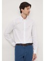 Košile Tommy Hilfiger bílá barva, regular, s límečkem button-down