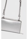 Kabelka Calvin Klein stříbrná barva