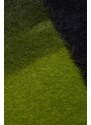 Vlněná šála Samsoe Samsoe CARRY zelená barva, F23400123