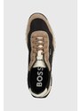 Sneakers boty BOSS Zayn béžová barva, 50498891