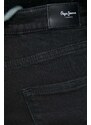 Džíny Pepe Jeans dámské, černá barva