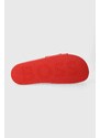 Pantofle BOSS Kirk pánské, červená barva, 50498241