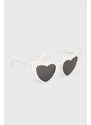 Sluneční brýle Saint Laurent dámské, béžová barva