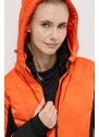 Péřová lyžařská bunda Descente Abel oranžová barva