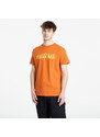 Pánské tričko PLEASURES Crumble T-Shirt Texas Orange