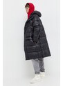 Péřová bunda adidas Originals pánská, černá barva, zimní, IR7135
