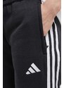 Tréninkové kalhoty adidas Performance Tiro 23 League černá barva, s aplikací, HS3608