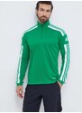 Tréninková mikina adidas Performance Squadra 21 zelená barva, s aplikací, GP6473