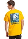 Meatfly pánské tričko Cosmic Deep Yellow | Žlutá | 100% bavlna