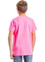 Meatfly dětské tričko Donut Neon Pink | Růžová | 100% bavlna
