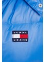 Péřová bunda Tommy Jeans dámská, zimní