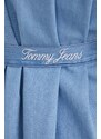 Džínové šaty Tommy Jeans mini, oversize