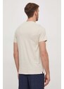 Bavlněné tričko Pepe Jeans CHASE béžová barva, s potiskem