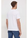 Bavlněné tričko Pepe Jeans Clark bílá barva, s potiskem