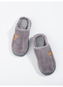 Warm grey Shelvt men's slippers