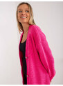 Dámský svetr LC SW 0267 fluo růžový - Rue Paris