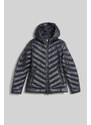 BUNDA WOOLRICH CHEVRON QUILTED HOODED JACKET