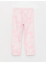 LC Waikiki Girl's Jogger Sweatpants with Tie-Dye Patterned Elastic Waist.