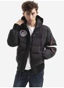 Bunda Alpha Industries Hooded Puffer Fd Nasa 198121 03 pánská, černá barva, zimní