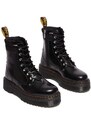 Kožené workery Dr. Martens Jadon Hardware II dámské, černá barva, na platformě, DM30932001