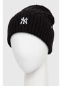 Čepice 47brand MLB New York Yankees černá barva, z tenké pleteniny