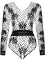 Erotické body Regina black - BEAUTY NIGHT FASHION