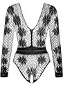 Erotické body Regina black - BEAUTY NIGHT FASHION