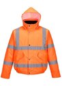 Portwest Reflexní nepromokavá bunda bomber Rocket Hi-Vis, oranžová, vel. L