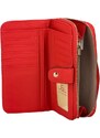Coveri World Dámská peněženka červená - Coveri Dempsey červená