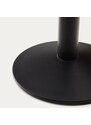 Černý bistro stolek Kave Home Esilda 68 cm