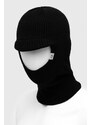 Vlněná kukla C.P. Company Ski Mask černá barva, 15CMAC269A005509A