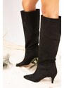 Fox Shoes Black Women's Boots