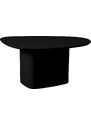 Černý lakovaný konferenční stolek RAGABA CELLS 90 x 55 cm