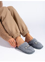 Women's slippers Shelvt gray