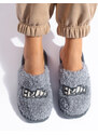 Women's slippers Shelvt gray