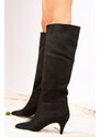 Fox Shoes Black Women's Boots