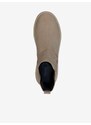Béžové dámské kožené kotníkové boty Geox Spherica - Dámské